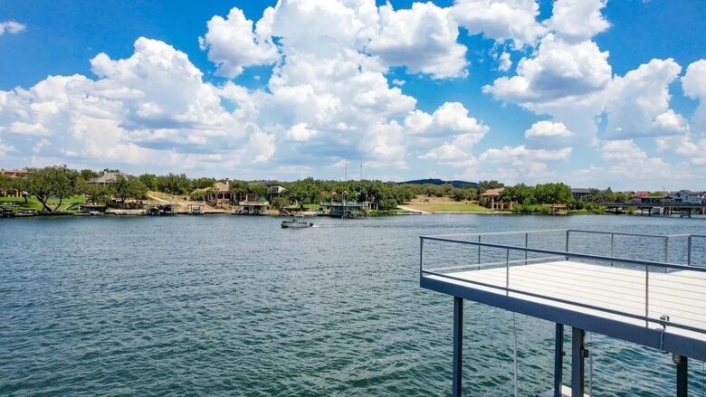 Lake LBJ Luxe Waterfront Estate with Private Dock & Pool - Kingsland, Texas