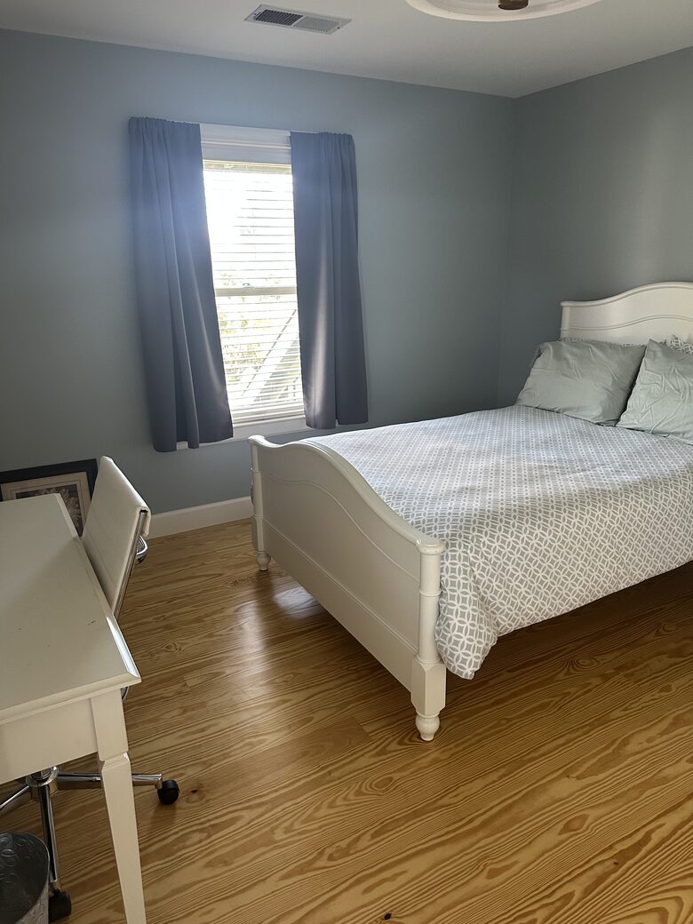 Bedroom 3 with shared bath