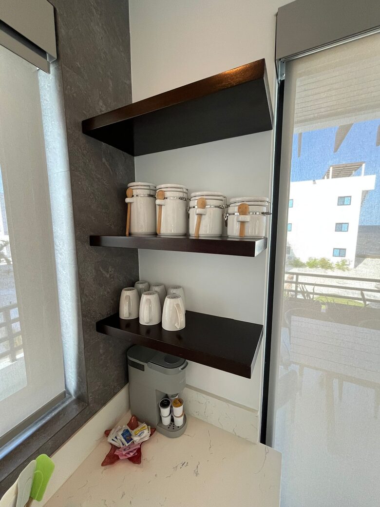 Fully stocked kitchen