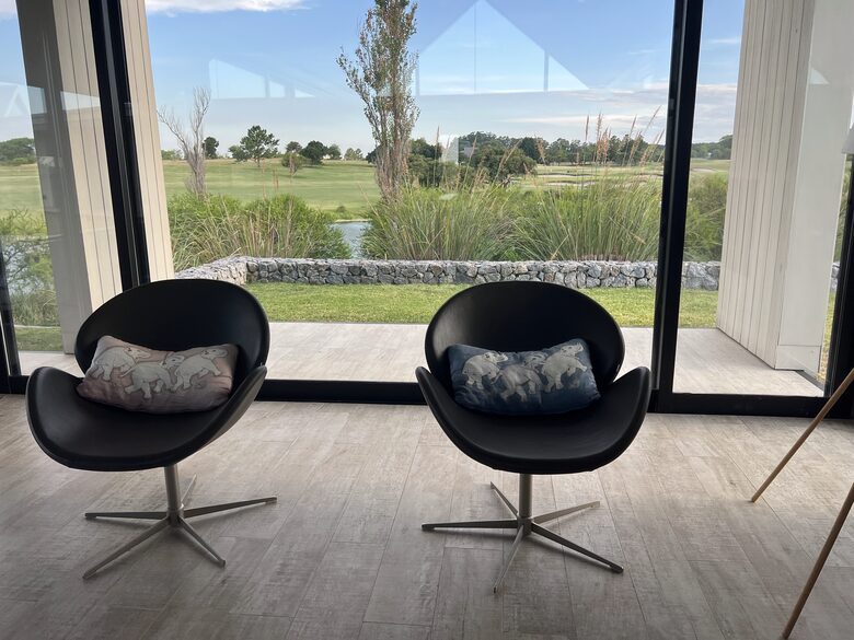 View from living room