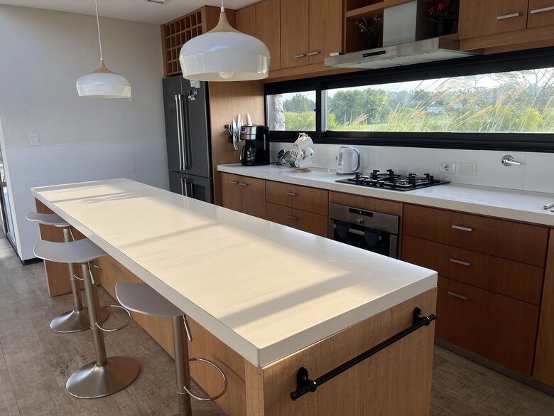 Open concept kitchen