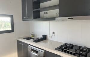 Prep kitchen (closes door from main living space)