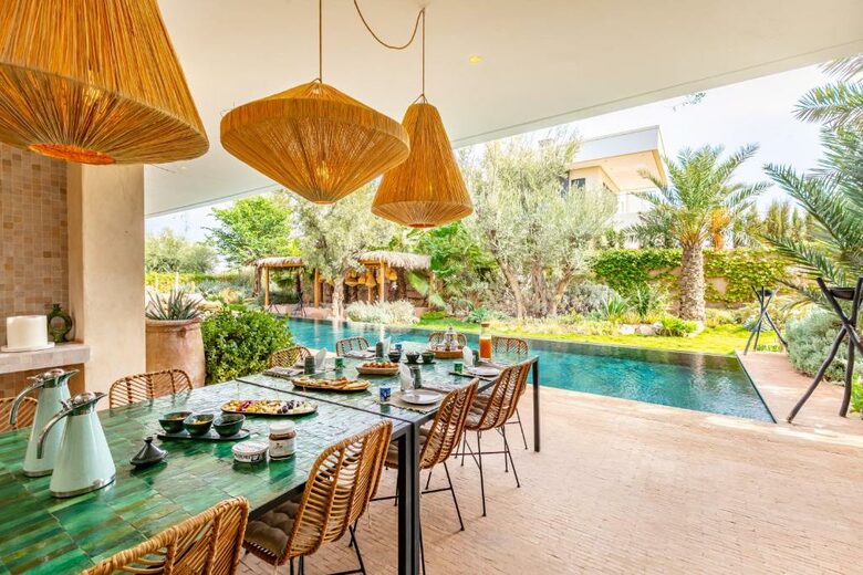 A Sophisticated Six-Bedroom Villa in Amelkis Golf Residence - Marrakesh, Morocco