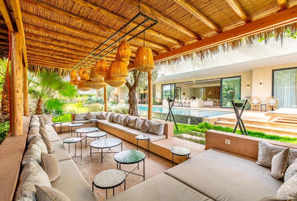 A Sophisticated Six-Bedroom Villa in Amelkis Golf Residence - Marrakesh, Morocco