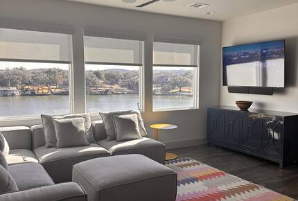 Lake LBJ Luxe Waterfront Estate with Private Dock & Pool - Kingsland, Texas