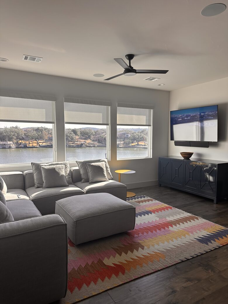 Lake LBJ Luxe Waterfront Estate with Private Dock & Pool - Kingsland, Texas