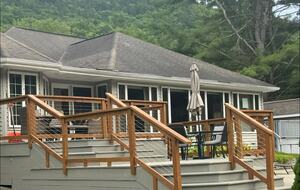 Catskills River View Retreat with Pool & Hot Tub - Hancock, New York