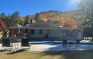 Catskills River View Retreat with Pool & Hot Tub - Hancock, New York