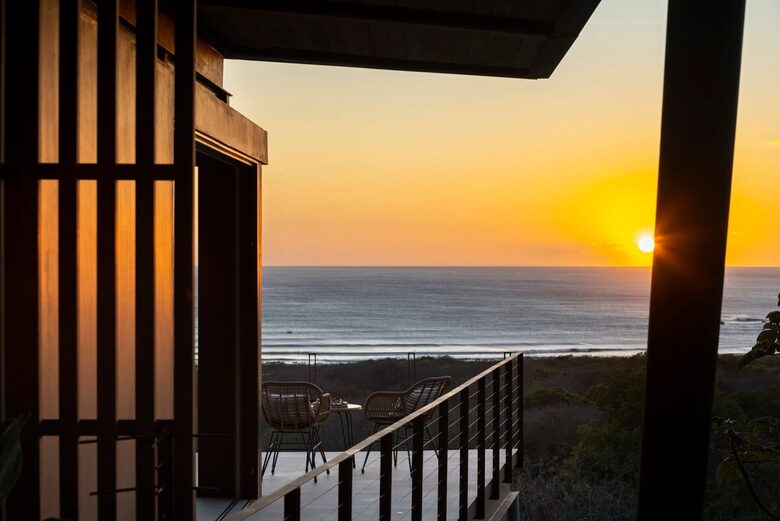 Cliffside Oceanview Villa Above Playa Guiones - Nosara, Costa Rica