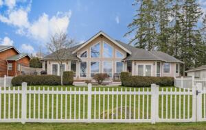 Waterfront Bluff Home with Expansive Bay Outlooks - Blaine, Washington