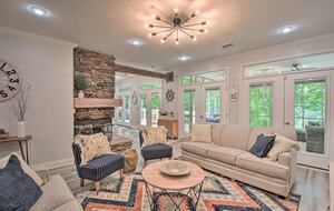 Five-Bedroom Lake Hartwell Escape with Dock, Kayaks & Views - Seneca, South Carolina