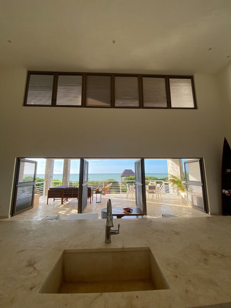 Sunset Shores Villa with Pool, Palapa & Oceanfront Views - Hunucmá, Mexico