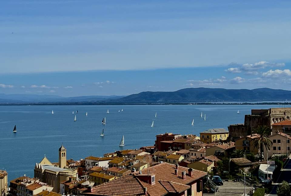 Seaview from the living room balcony
