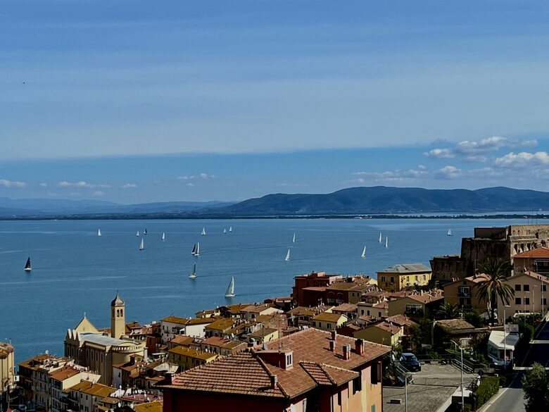 Seaview from the living room balcony