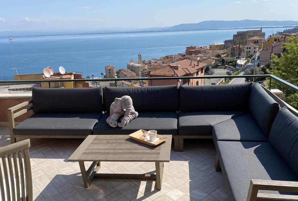 Argentario Coastal Apartment with Panoramic Sea Views - Porto Santo Stefano, Italy