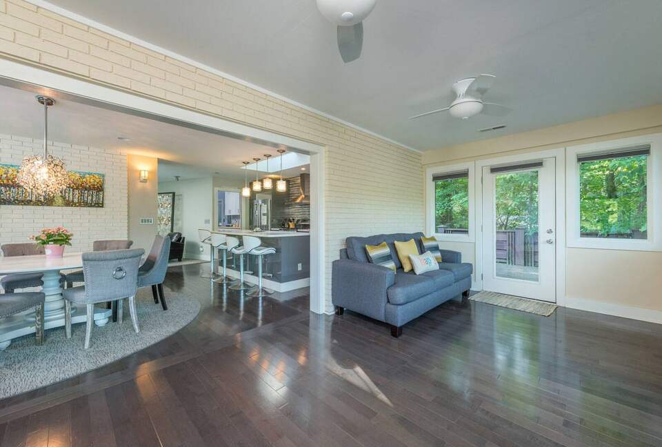 Modern Black Mountain Home Across from Lake Tomahawk - Black Mountain, North Carolina