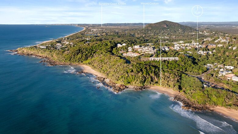 Elevated Ocean and Bay View Retreat Near Coolum’s Secluded Coves - Sunshine Coast, Australia