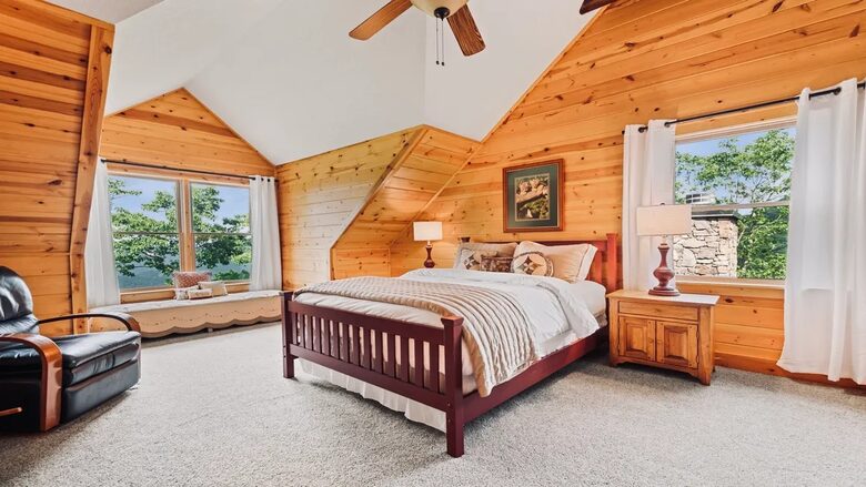 Pousada na Seven-Acre Mountain com vistas panorâmicas das montanhas Smoky - Maggie Valley, Carolina do Norte