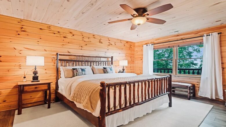 Pousada na Seven-Acre Mountain com vistas panorâmicas das montanhas Smoky - Maggie Valley, Carolina do Norte