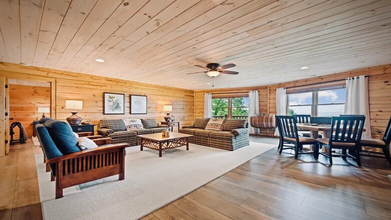 Pousada na Seven-Acre Mountain com vistas panorâmicas das montanhas Smoky - Maggie Valley, Carolina do Norte