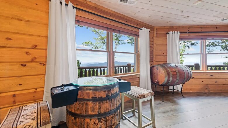 Pousada na Seven-Acre Mountain com vistas panorâmicas das montanhas Smoky - Maggie Valley, Carolina do Norte