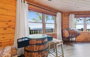 Seven-Acre Mountain Lodge with Long-Range Smoky Views - Maggie Valley, North Carolina