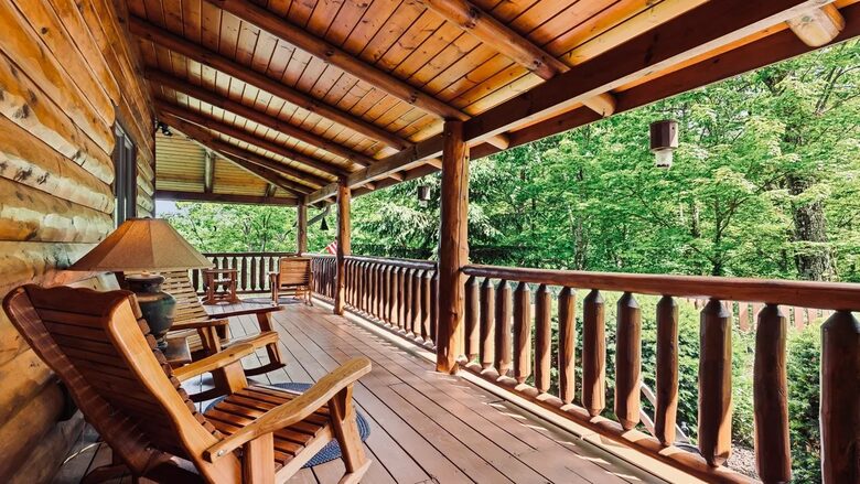 Pousada na Seven-Acre Mountain com vistas panorâmicas das montanhas Smoky - Maggie Valley, Carolina do Norte