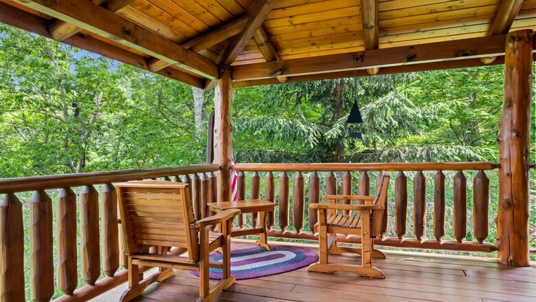 Pousada na Seven-Acre Mountain com vistas panorâmicas das montanhas Smoky - Maggie Valley, Carolina do Norte