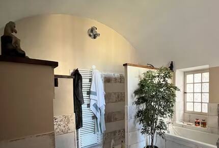 A 13th-Century Château Overlooking the Isère River - La Sône, France