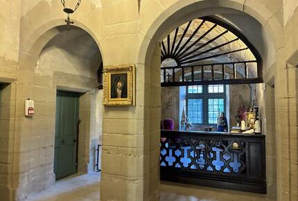 A 13th-Century Château Overlooking the Isère River - La Sône, France