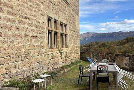 A 13th-Century Château Overlooking the Isère River - La Sône, France