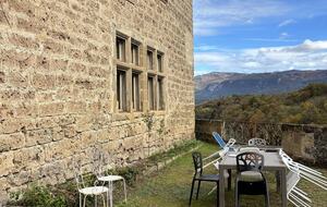 A 13th-Century Château Overlooking the Isère River - La Sône, France
