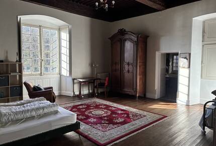 A 13th-Century Château Overlooking the Isère River - La Sône, France