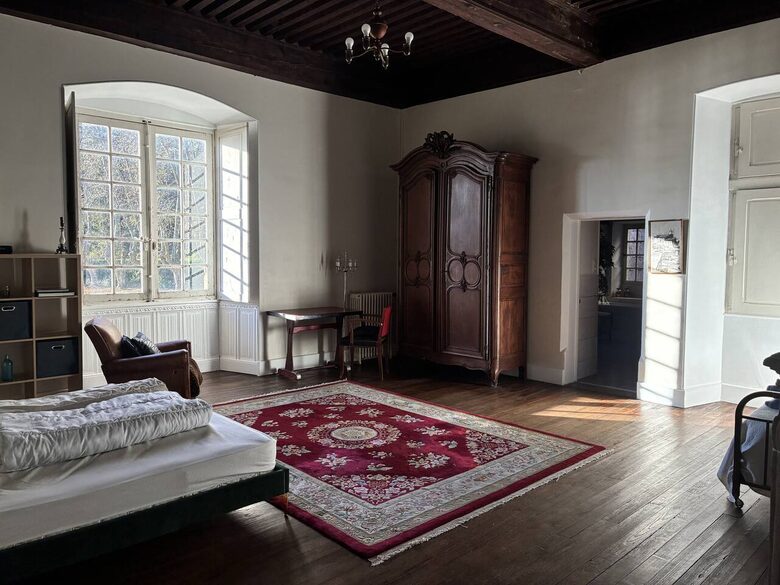 A 13th-Century Château Overlooking the Isère River - La Sône, France