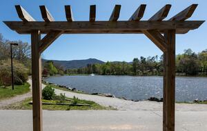 Modern Black Mountain Home Across from Lake Tomahawk - Black Mountain, North Carolina