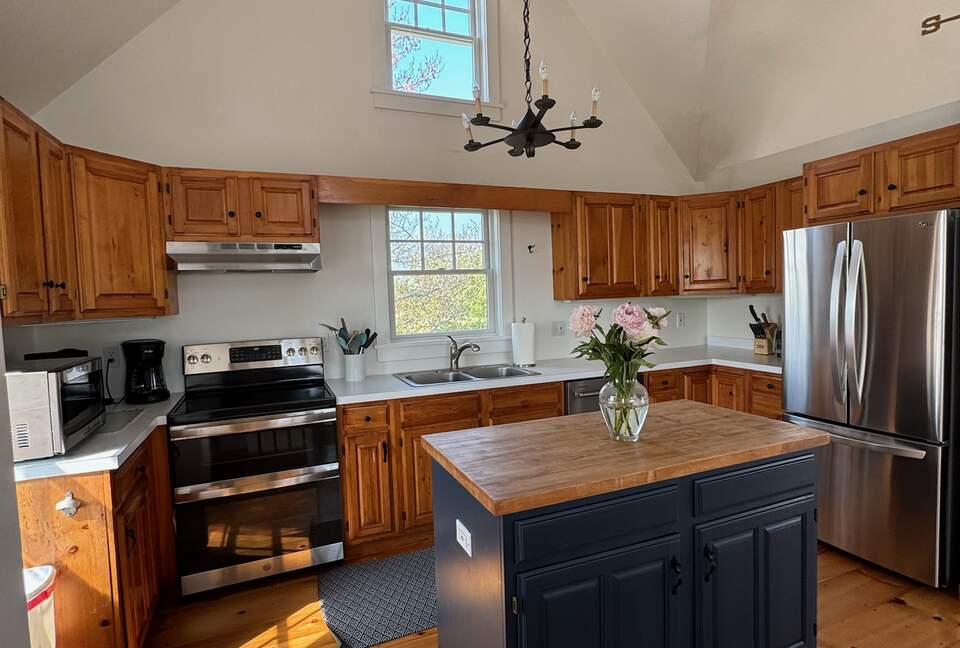 Kitchen with all new appliances
