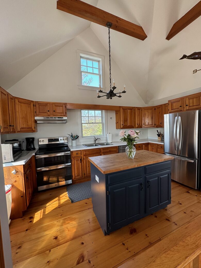 Kitchen with all new appliances