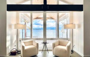 Private Flathead Lakefront Estate with Dock, Hot Tub & Panoramic Mountain Views - Rollins, Montana
