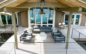 Private Flathead Lakefront Estate with Dock, Hot Tub & Panoramic Mountain Views - Rollins, Montana