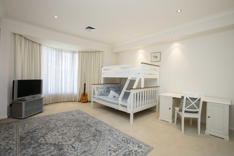 Bunk bedroom with ensuite