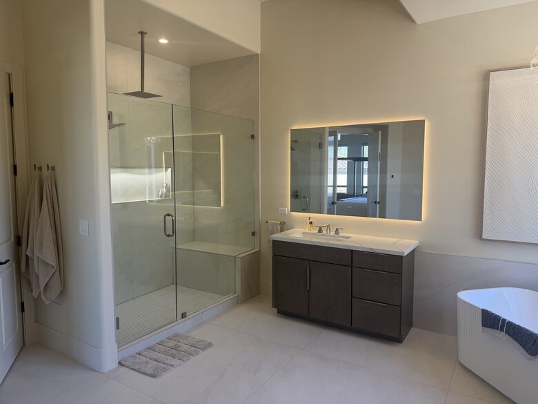 Master bathroom