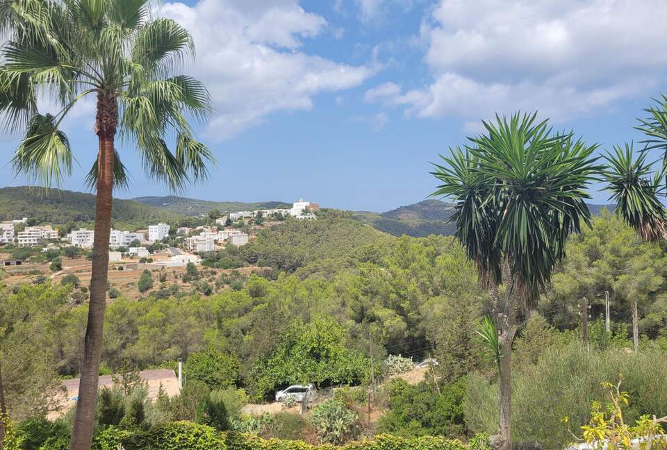 Elegant Hillside Escape with Panoramic Valleys - Sant Miguel, Ibiza, Spain