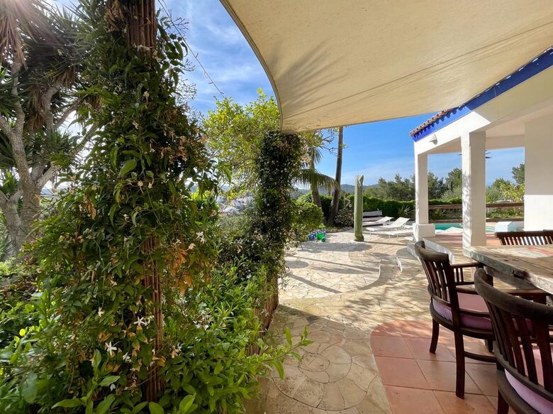 Elegant Hillside Escape with Panoramic Valleys - Sant Miguel, Ibiza, Spain