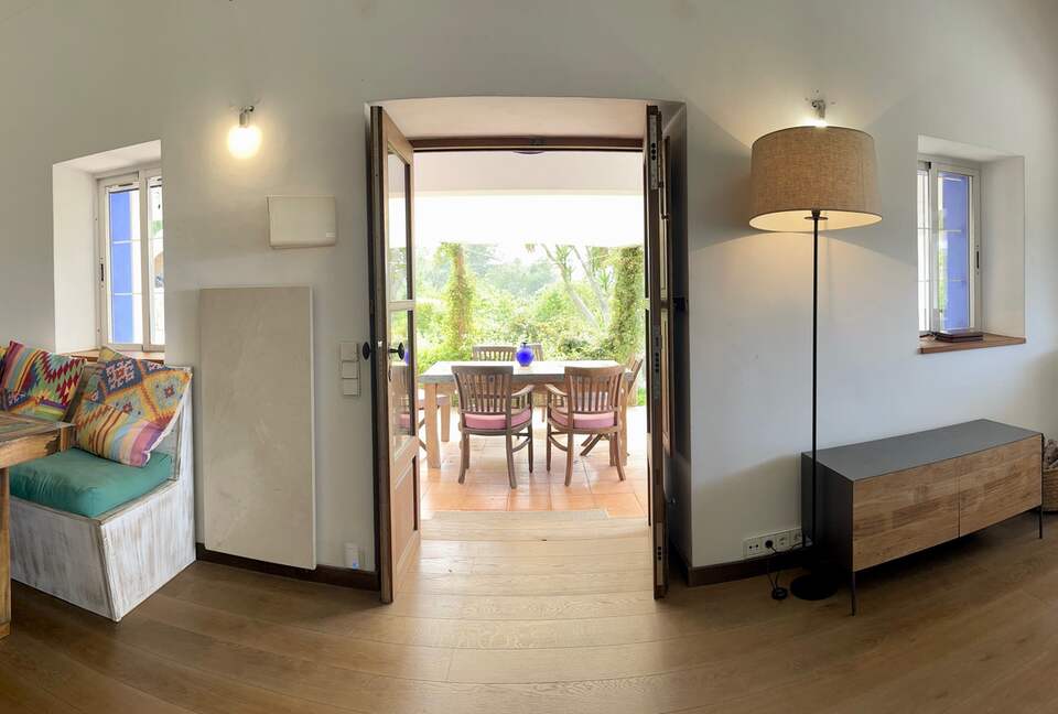 Elegant Hillside Escape with Panoramic Valleys - Sant Miguel, Ibiza, Spain