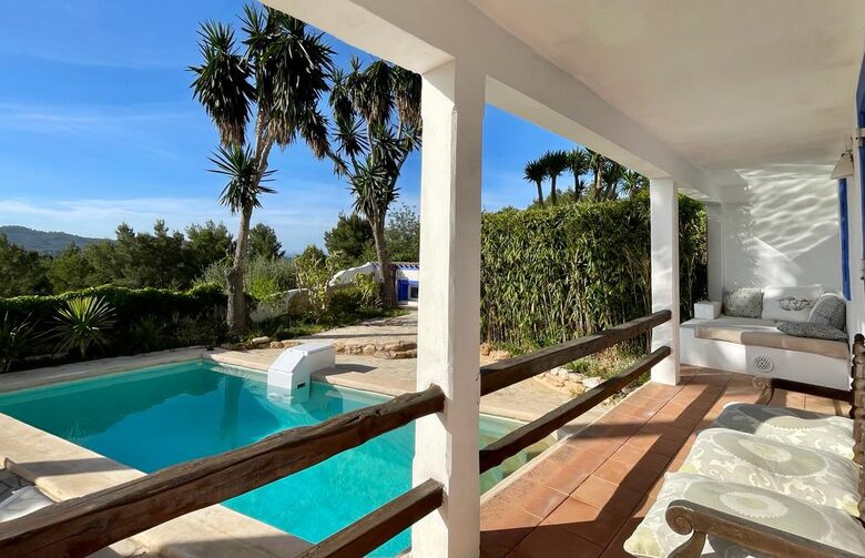 Elegant Hillside Escape with Panoramic Valleys - Sant Miguel, Ibiza, Spain