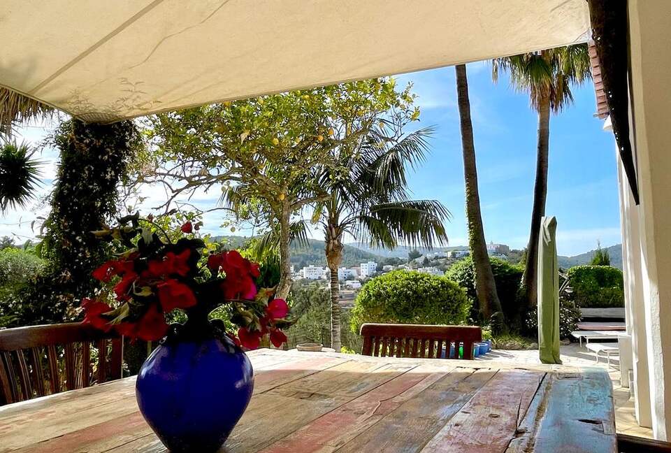 Elegant Hillside Escape with Panoramic Valleys - Sant Miguel, Ibiza, Spain