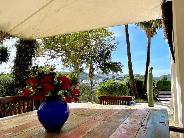 Elegant Hillside Escape with Panoramic Valleys - Sant Miguel, Ibiza, Spain
