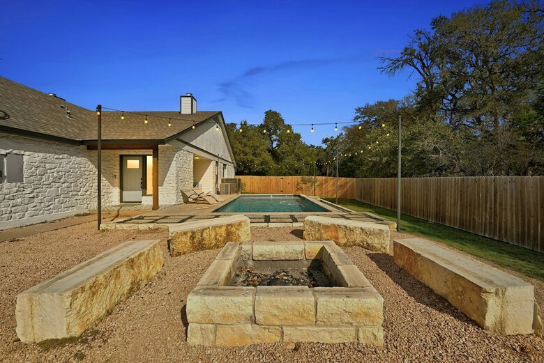 Private Austin Retreat with Dual Pools & Fire Pits - Austin, Texas