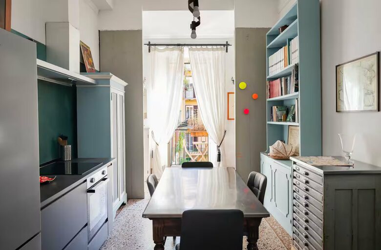 Spacious 19th-Century Apartment Overlooking Diocletian’s Baths - Rome, Italy