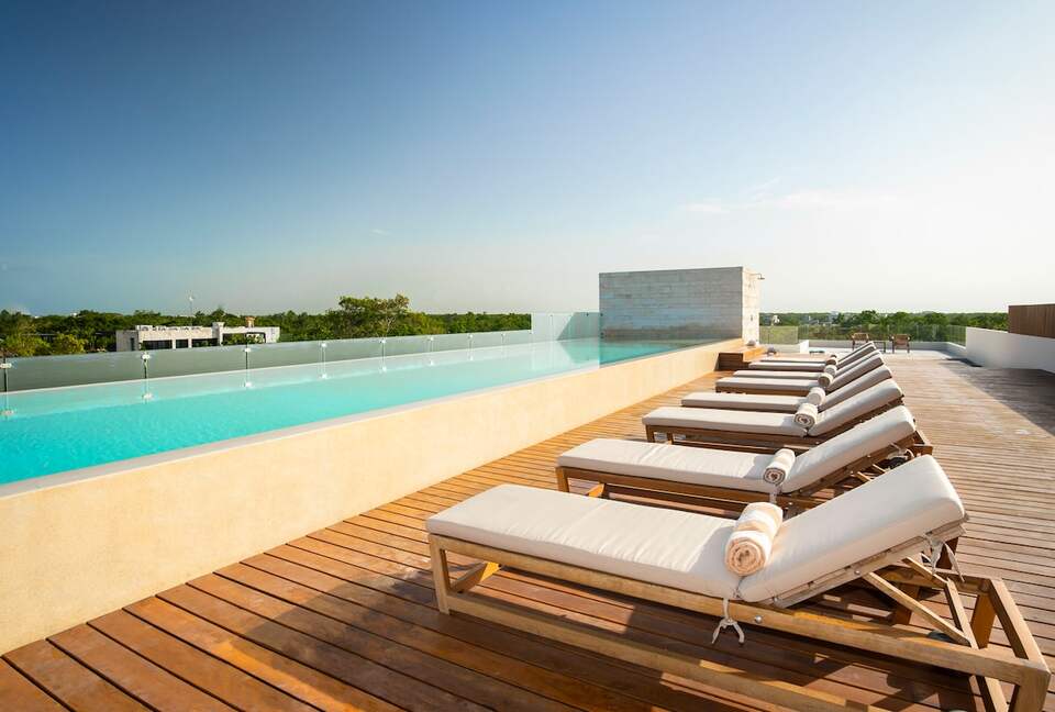 Rooftop Infinity Oasis Near Tulum Beach - Tulum, Mexico